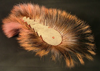American Indian - Dance Roach with Parfleche Spreader